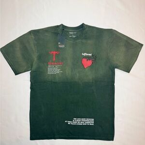 Tenacity Grim-reaper Green Graphic T-Shirt